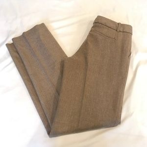 Banana Republic tan tweed Martin trousers